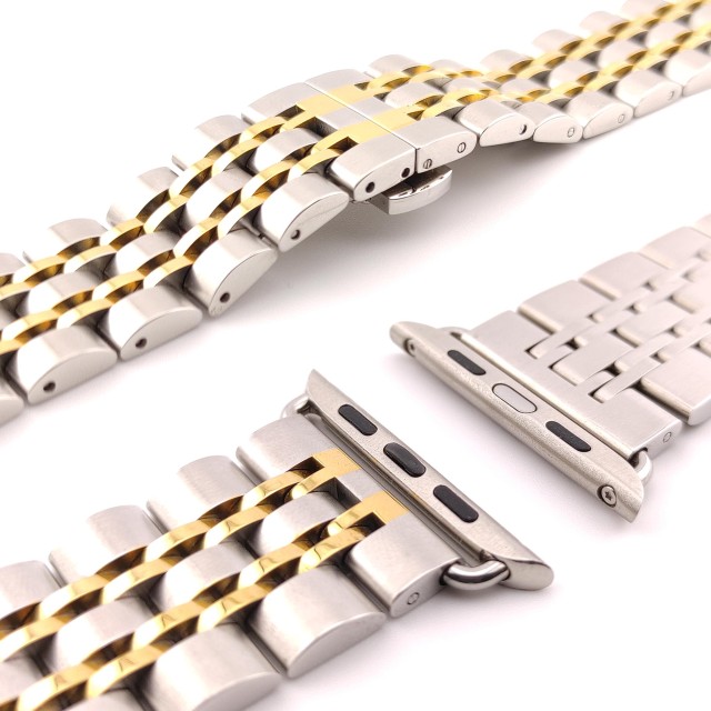 Apple Watch Luxus Jubilee Edelstahl Gliederarmband - Apollo | SMANIQUE