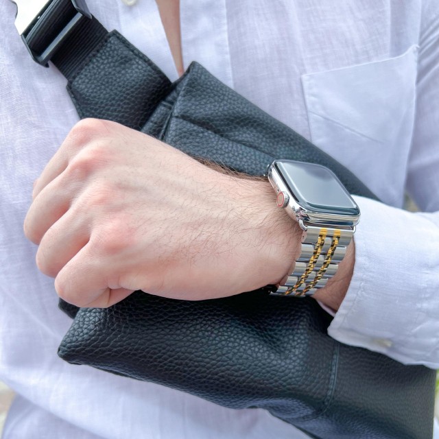 Apple Watch Luxus Jubilee Edelstahl Gliederarmband - Apollo | SMANIQUE