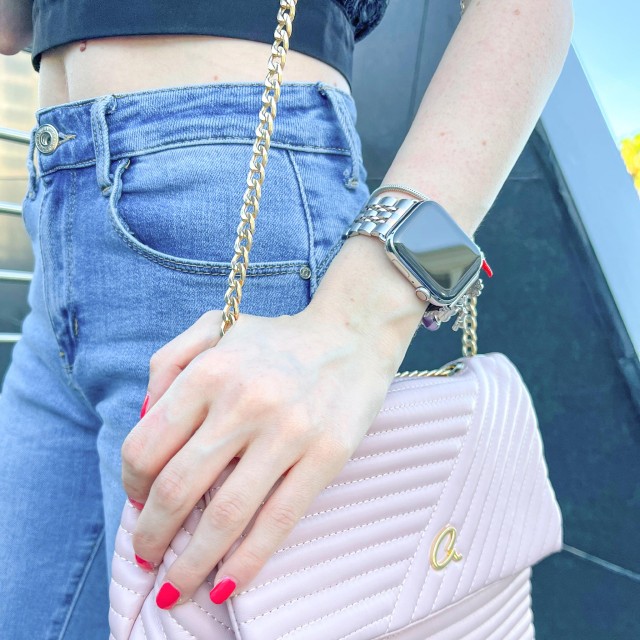 Cinturino Apple Watch Jubilee Elegante in Acciaio - Apollo | SMANIQUE