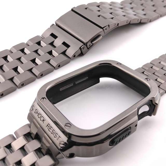 Correa Apple Watch Elegante de Acero con Funda Protectora - Devel