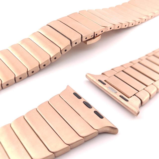 Bracciale Apple Watch a Maglie Elegante in Acciaio - Dragon | SMANIQUE