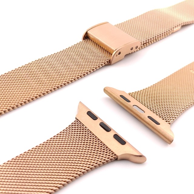 Bracelet Apple Watch Milanais Fin en Acier - Hyperion Slim