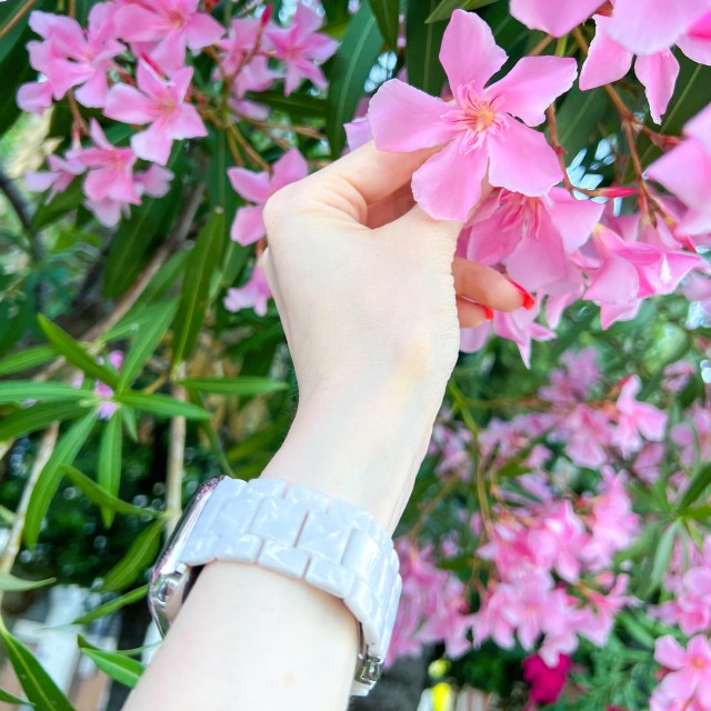 Bracelet Apple Watch Bijoux en Résine - Marble | SMANIQUE