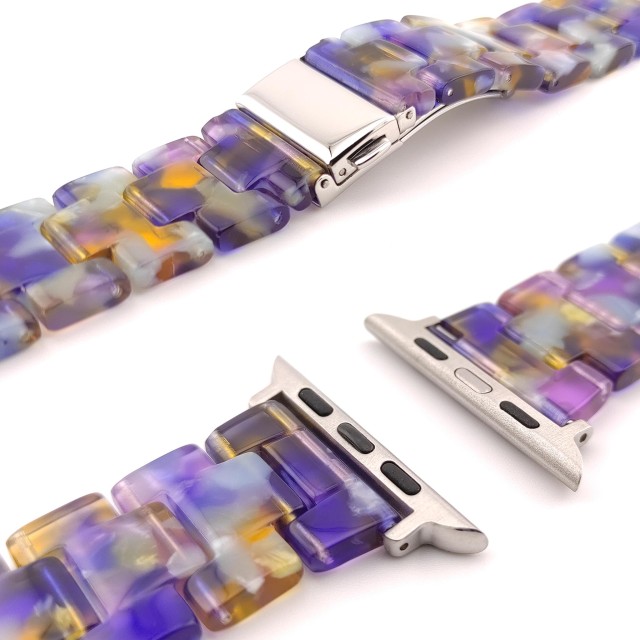 Bracelet Apple Watch Bijoux en Résine - Marble | SMANIQUE