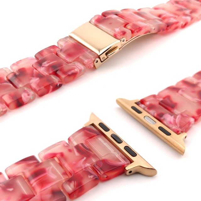 Bracelet Apple Watch Bijoux en Résine - Marble | SMANIQUE