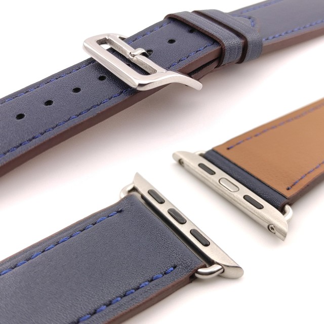 Bracelet Apple Watch Luxe en Cuir Véritable - Medea Single Tour