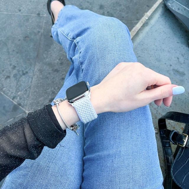Bracelet Apple Watch Elastique en Tissu - Osiride | SMANIQUE