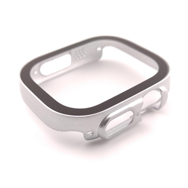 Cover Apple Watch con Bumper e Pellicola Protettiva in Vetro Temprato - Temi Ultra | SMANIQUE