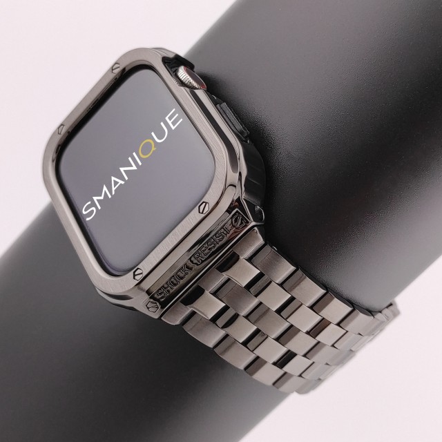 Cinturino Apple Watch Elegante in Acciaio con Cover Integrata - Devel