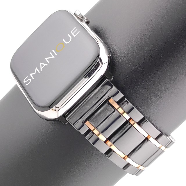 Apple Watch Ceramic Link Luxury Bracelet - Zeus | SMANIQUE