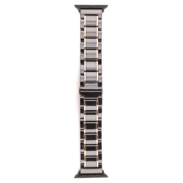 Bracelet Apple Watch de Luxe à Maillons en Céramique - Zeus | SMANIQUE
