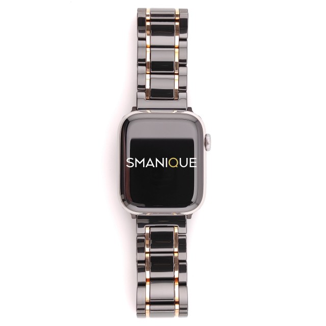 Apple Watch Ceramic Link Luxury Bracelet - Zeus | SMANIQUE