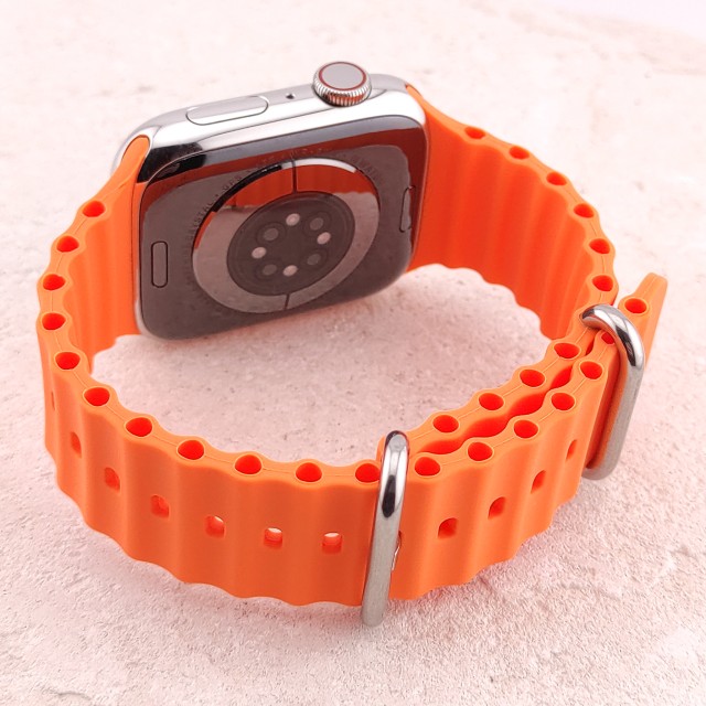 Dual Shade Ocean Silicone Soft Sport Band Strap for Apple Watch