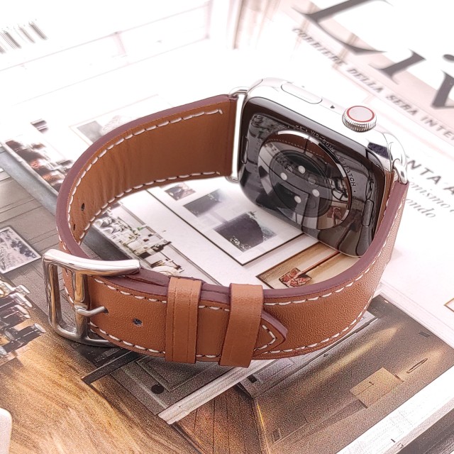 Cinturino Apple Watch Elegante in Vera Pelle - Medea Single Tour