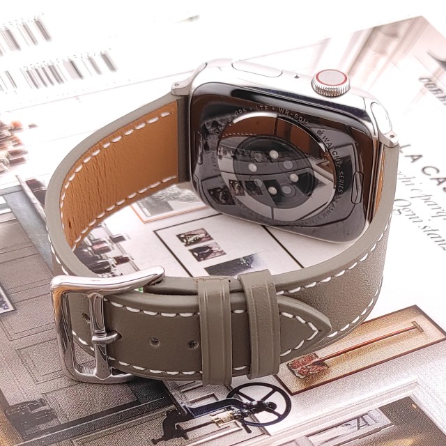 Correa Apple Watch Elegante de Cuero Genuino - Medea Single Tour