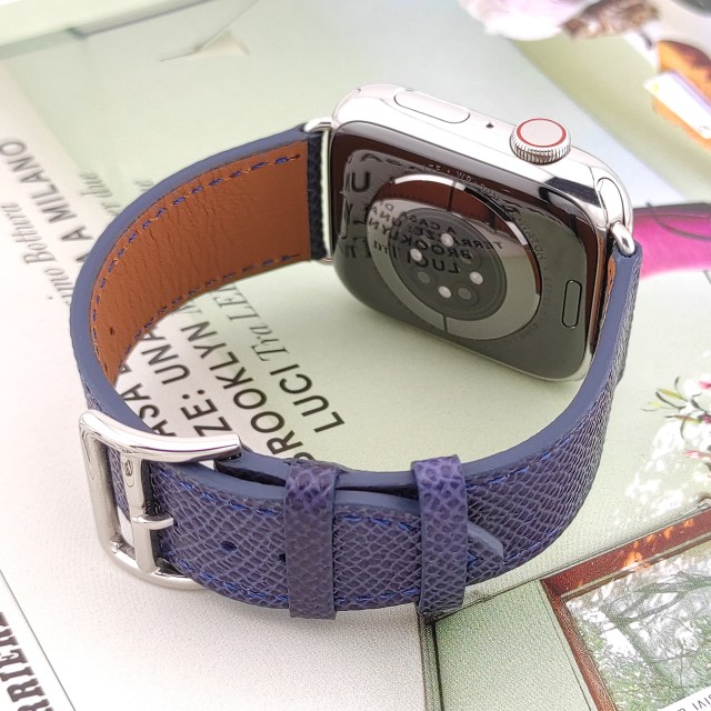 Bracelet Apple Watch Luxe en Cuir Véritable - Medea Single Tour