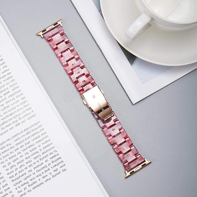 Bracelet Apple Watch Bijoux en Résine - Marble | SMANIQUE