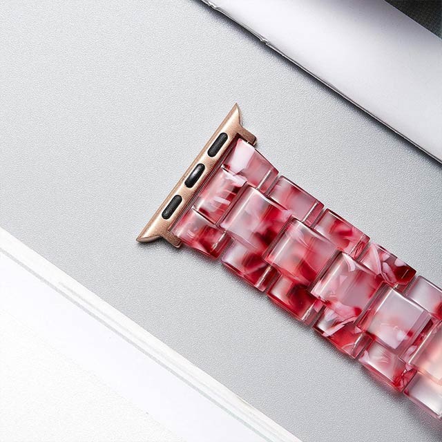 Bracelet Apple Watch Bijoux en Résine - Marble | SMANIQUE