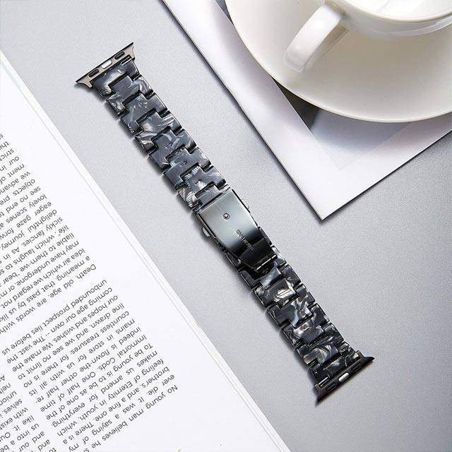 Bracelet Apple Watch Bijoux en Résine - Marble | SMANIQUE