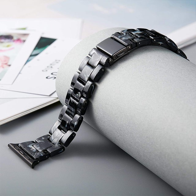 Bracelet Apple Watch Bijoux en Résine - Marble | SMANIQUE