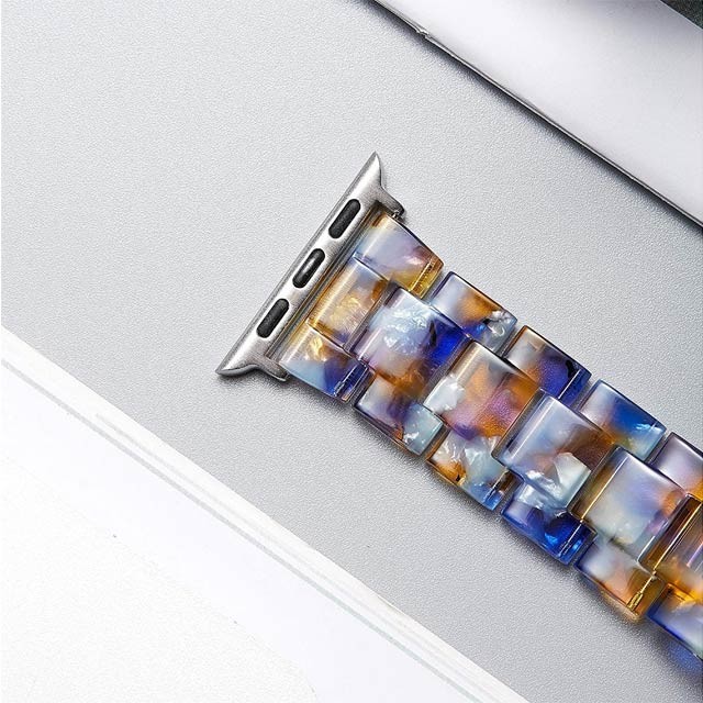 Bracelet Apple Watch Bijoux en Résine - Marble | SMANIQUE