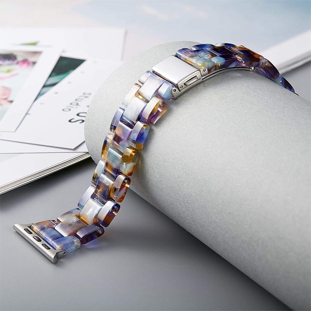 Bracelet Apple Watch Bijoux en Résine - Marble | SMANIQUE