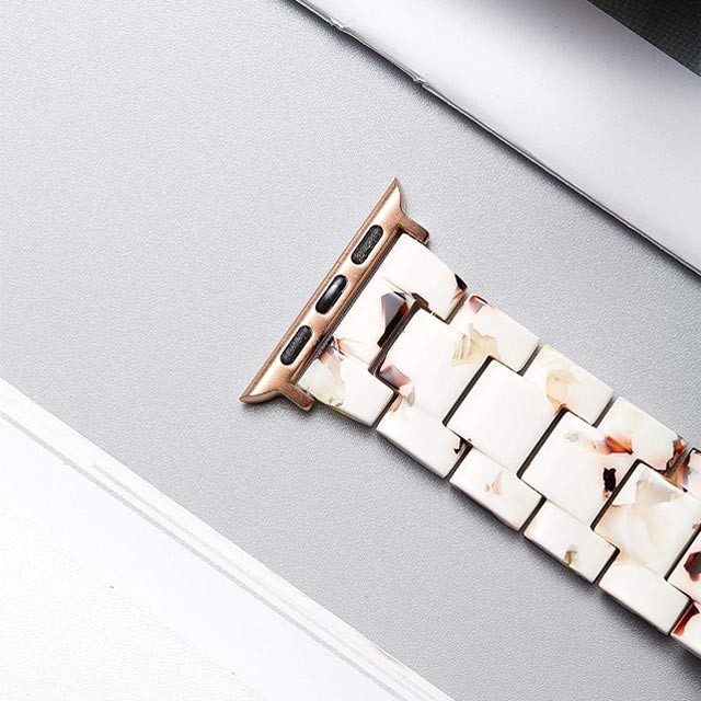 Bracelet Apple Watch Bijoux en Résine - Marble | SMANIQUE