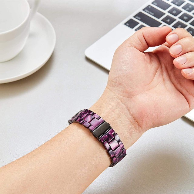 Bracelet Apple Watch Bijoux en Résine - Marble | SMANIQUE