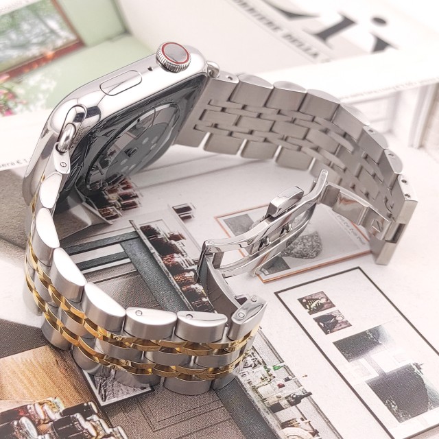 Apple Watch Luxus Jubilee Edelstahl Gliederarmband - Apollo | SMANIQUE