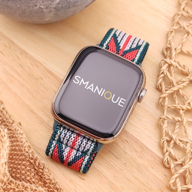 Apple Watch Elastischer Stoff Armband - Osiride | SMANIQUE