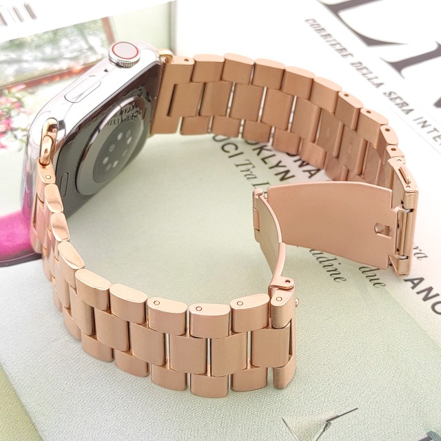 Apple Watch Luxus Edelstahl Gliederarmband - Classic | SMANIQUE