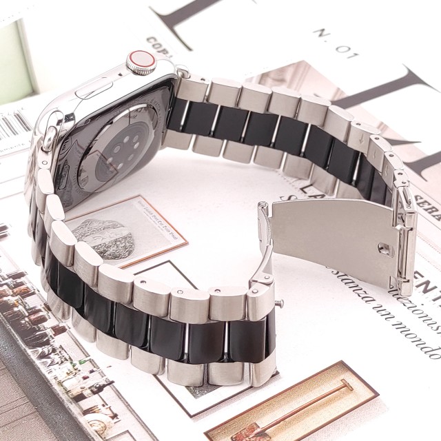 Apple Watch Luxus Edelstahl Gliederarmband - Classic | SMANIQUE