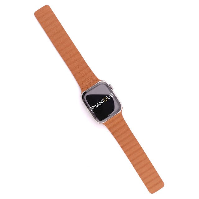 Bracelet Apple Watch en Cuir Magnétique - Abeona