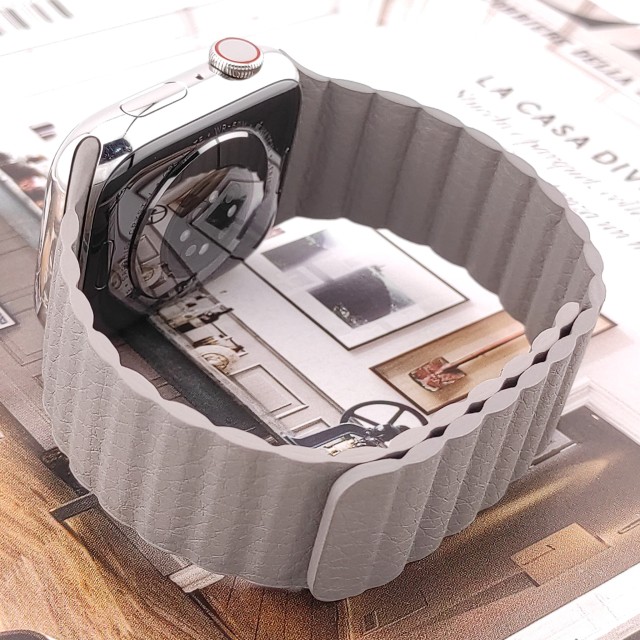 Correa Apple Watch de Piel Magnetica - Abeona