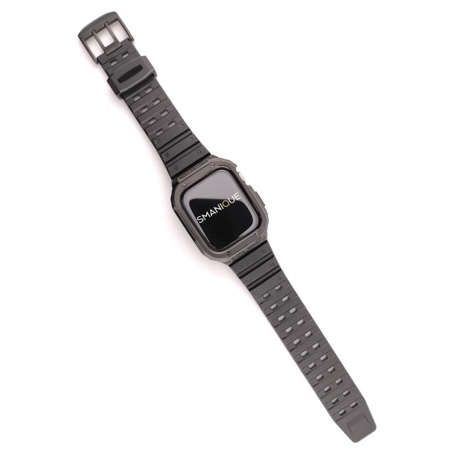 Correa Apple Watch de Acero y Silicona con Funda - Honos | SMANIQUE