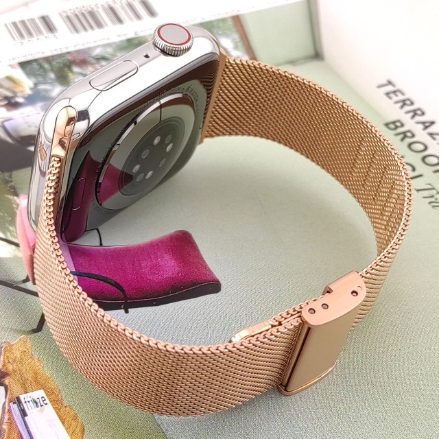 Bracelet Apple Watch Milanais Fin en Acier - Hyperion Slim