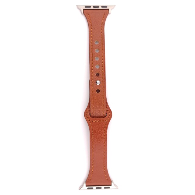 Cinturino Apple Watch Sottile in Vera Pelle Pin-and-Tuck - Hera Slim