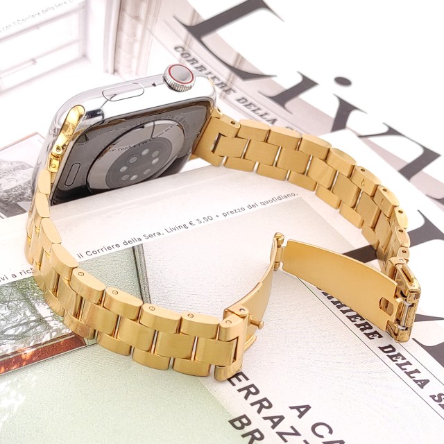 Bracelet Apple Watch de Luxe Fin en Acier - Classic Slim | SMANIQUE