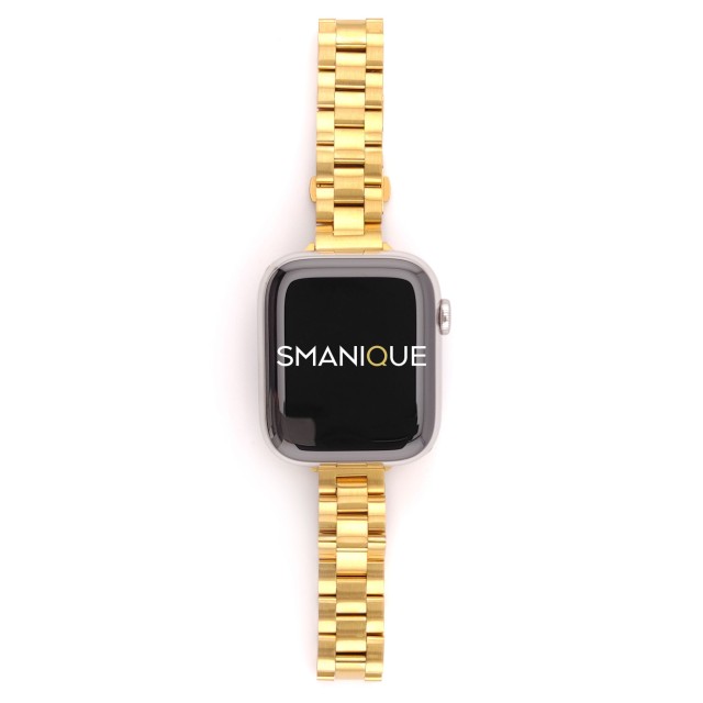 Apple Watch Luxus Schmal Edelstahl Gliederarmband - Classic Slim