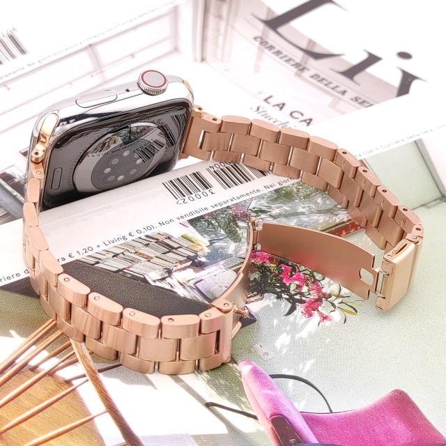 Correa Apple Watch Elegante de Acero Estilizada - Classic Slim
