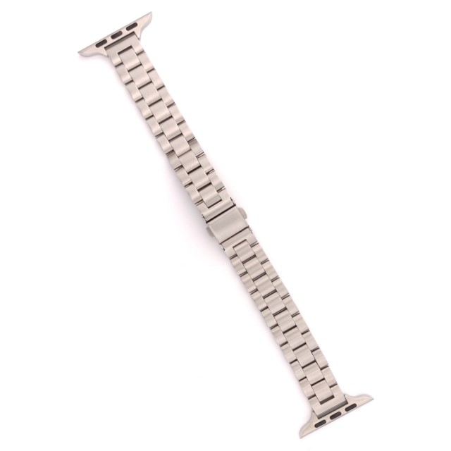 Apple Watch Luxus Schmal Edelstahl Gliederarmband - Classic Slim