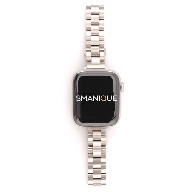 Bracelet Apple Watch de Luxe Fin en Acier - Classic Slim | SMANIQUE