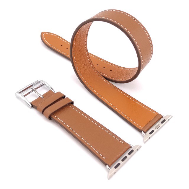 Apple Watch Double Tour Band in Genuine Leather - Medea Double Tour
