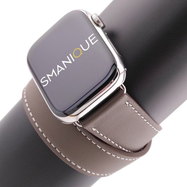 Bracelet Apple Watch Double Tour en Cuir Véritable - Medea Double Tour