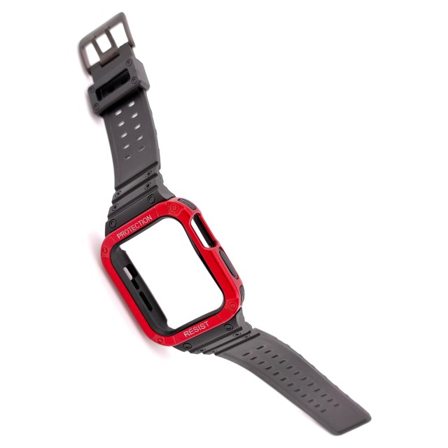 Apple Watch Rugged Silicone Casing Band + Cover Kit - Veles | SMANIQUE