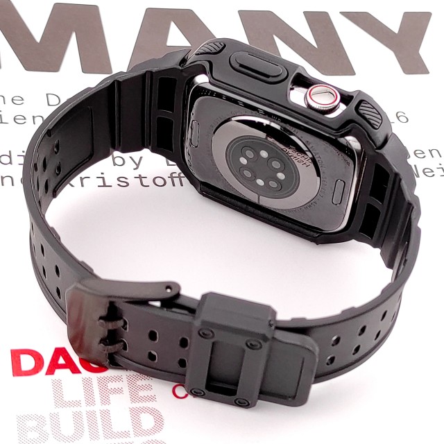 Cinturino Apple Watch in Silicone con Cover Integrata - Veles