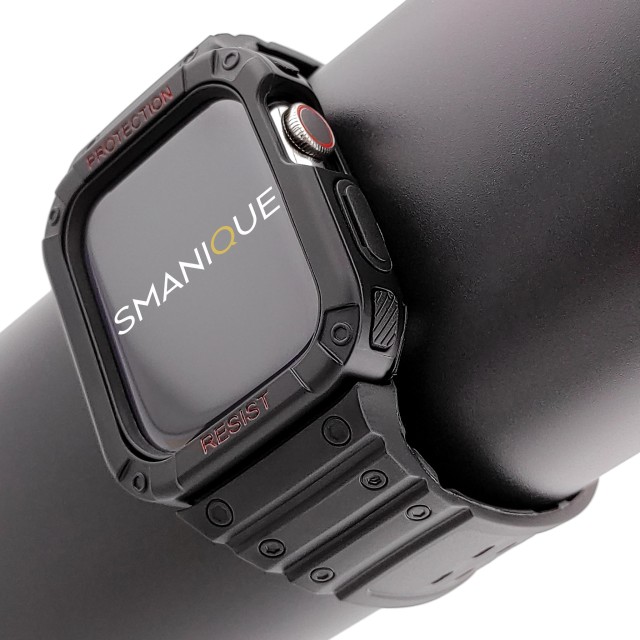Bracelet Apple Watch en Silicone avec Protection Coque - Veles