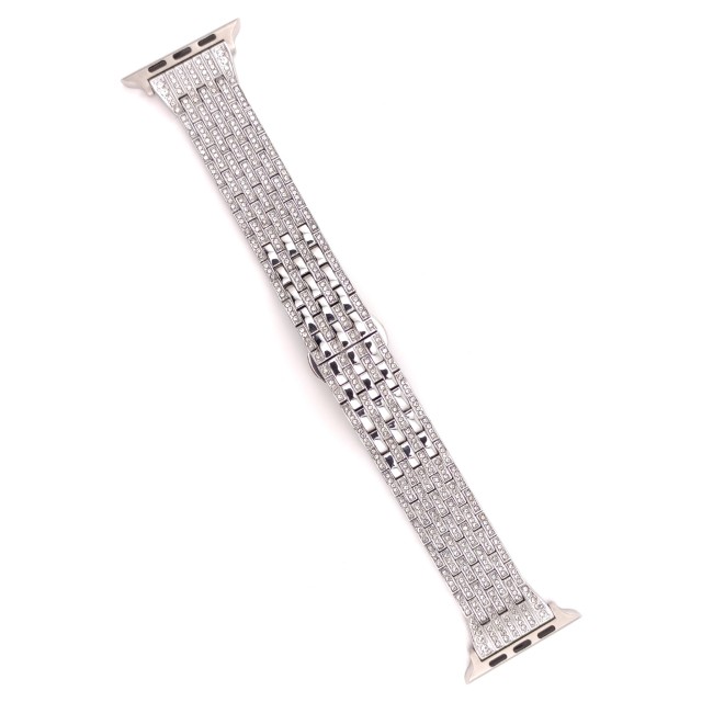 Correa Apple Watch de Acero Elegante con Diamantes - Afrodite
