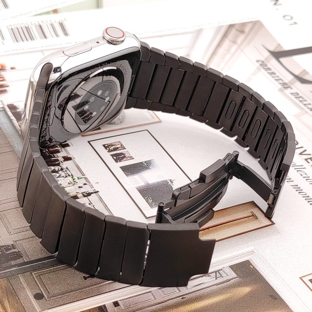 Bracelet Apple Watch à Maillons en Acier Inoxydable - Dragon Ace