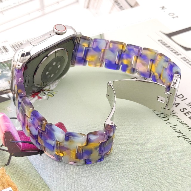 Bracelet Apple Watch Bijoux en Résine - Marble | SMANIQUE